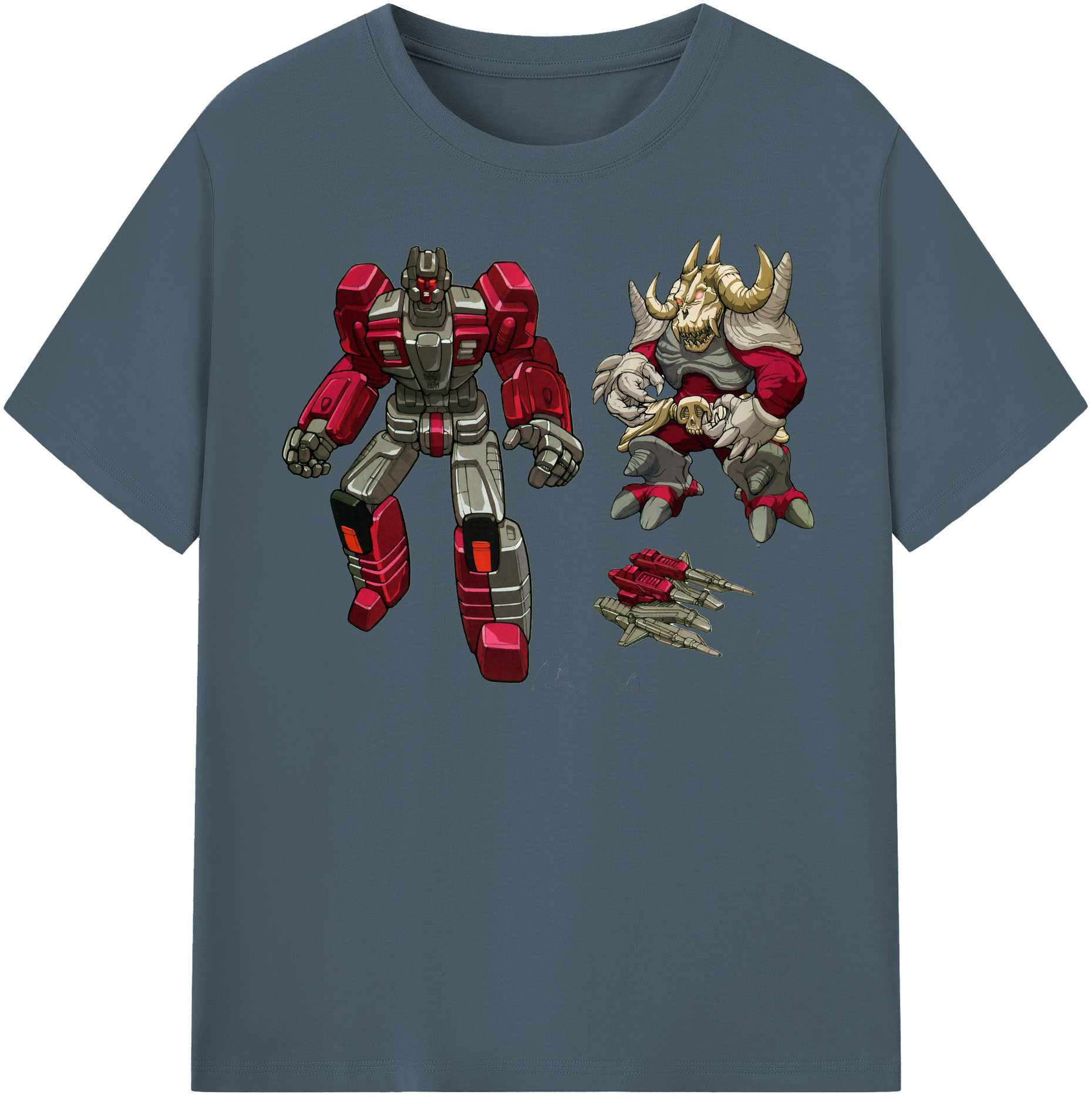 （画像用）  綿100％半袖Tシャツ（フロントプリント）